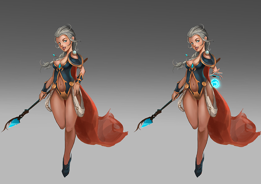 Master土豆 游戏原画与插画中的原创设计艺术