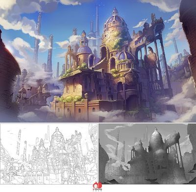 火源兄弟 CG概念原画设计中的视觉叙事与角色构建