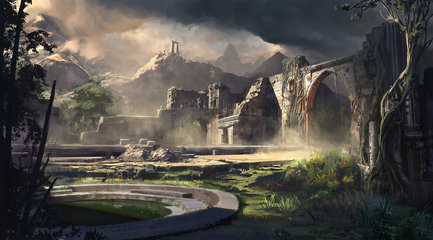 《星球大战外传》画师概念原画 未来场景科幻感十足的原画设计